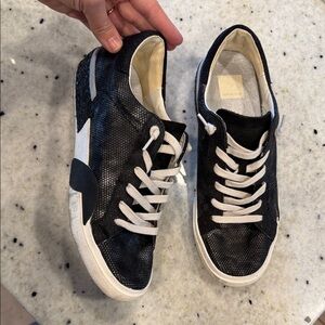 Dolce Vita Black and White Sneakers